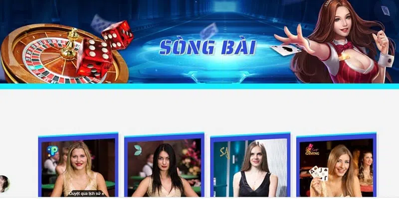 Sảnh casino quy tụ nhiều tựa game nổi tiếng